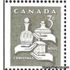 Canada 1965 Gifts from the Wise Men - Imperf Left-Stamps-Canada-Mint-StampPhenom