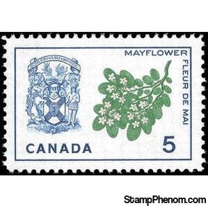 Canada 1965 Mayflower and Arms of Nova Scotia-Stamps-Canada-Mint-StampPhenom