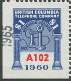 Canada 1965 Telephone - dated 1965-Stamps-Canada-Mint-StampPhenom