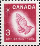 Canada 1966 "Praying Hands" after Durer-Stamps-Canada-StampPhenom