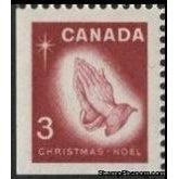 Canada 1966 "Praying Hands" after Durer - Imperf Bottom and Left-Stamps-Canada-StampPhenom