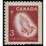 Canada 1966 "Praying Hands" after Durer - Imperf Right-Stamps-Canada-StampPhenom