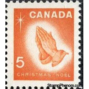 Canada 1966 "Praying Hands" after Durer-Stamps-Canada-StampPhenom