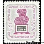 Canada 1967 50th Anniversary of Women's Franchise-Stamps-Canada-StampPhenom