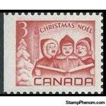 Canada 1967 Carol Singers - Imperf Left-Stamps-Canada-StampPhenom