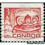 Canada 1967 Carol Singers - Imperf Top-Stamps-Canada-StampPhenom