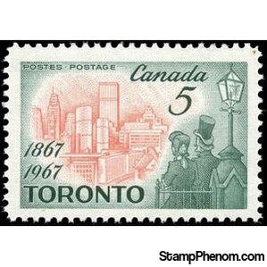 Canada 1967 Centenary of Toronto as Capital of Ontario-Stamps-Canada-StampPhenom