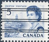 Canada 1967 QE II, fishing port on the Atlantic coast-Stamps-Canada-StampPhenom