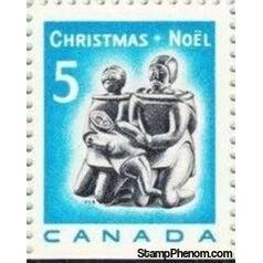 Canada 1968 Eskimo Family (carving) - Imperf Bottom-Stamps-Canada-Mint-StampPhenom