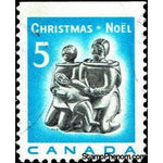 Canada 1968 Eskimo Family (carving) - Imperf Top-Stamps-Canada-Mint-StampPhenom