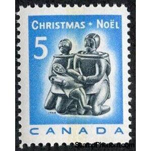 Canada 1968 Eskimo Family (carving)-Stamps-Canada-Mint-StampPhenom