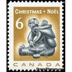 Canada 1968 Mother and Child (carving)-Stamps-Canada-Mint-StampPhenom