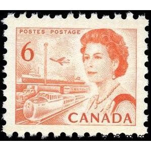 Canada 1968 Queen Elizabeth II, transport-Stamps-Canada-Mint-StampPhenom