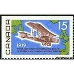 Canada 1969 50th Anniversary of First Non-stop Transatlantic Flight-Stamps-Canada-StampPhenom