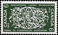 Canada 1969 50th Anniversary of International Labour Organisation-Stamps-Canada-StampPhenom