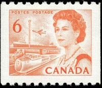 Canada 1969 Queen Elizabeth II, transport-Stamps-Canada-StampPhenom