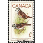 Canada 1969 White-throated Sparrows (Zonotrichia albicollis)-Stamps-Canada-StampPhenom