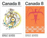 Canada 1972 Assiniboine Thunderbird and Tribal Dancer-Stamps-Canada-Mint-StampPhenom