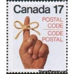 Canada 1979 Knotted Ribbon on Male Hand-Stamps-Canada-Mint-StampPhenom