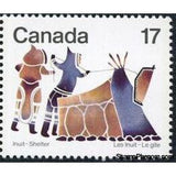 Canada 1979 "Summer Tent" (print by Kiakshuk)-Stamps-Canada-Mint-StampPhenom