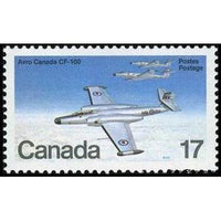 Canada 1980 Avro Canada CF-100 Canuck Mk 5-Stamps-Canada-StampPhenom