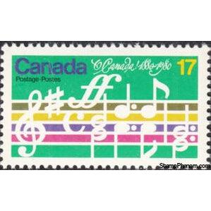 Canada 1980 O Canada National Anthem - Opening bars-Stamps-Canada-StampPhenom