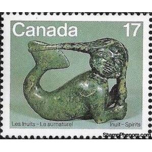 Canada 1980 "Sedna" (sculpture by Ashoona Kiawak)-Stamps-Canada-StampPhenom