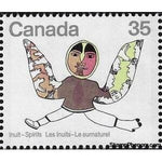 Canada 1980 "Shaman" (print by Simon Tookoome)-Stamps-Canada-StampPhenom