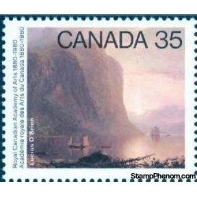 Canada 1980 "Sunrise on the Saguenay" (painting by Lucius O'Brien)-Stamps-Canada-StampPhenom