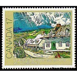 Canada 1981 "At Baie Saint-Paul" (Marc-Aurèle Fortin)-Stamps-Canada-StampPhenom