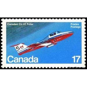 Canada 1981 Canadair CL-41 Tutor-Stamps-Canada-StampPhenom