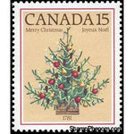 Canada 1981 Christmas Tree, 1781-Stamps-Canada-StampPhenom