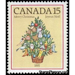 Canada 1981 Christmas Tree, 1881-Stamps-Canada-StampPhenom