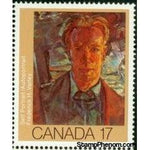 Canada 1981 "Self Portrait" (Frederick H. Varley)-Stamps-Canada-StampPhenom