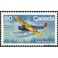 Canada 1982 Fokker Super Universal-Stamps-Canada-StampPhenom