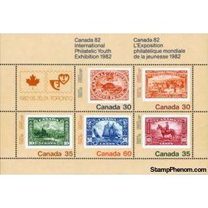 Canada 1982 International Philatelic Youth Exhibition 1982-Stamps-Canada-StampPhenom