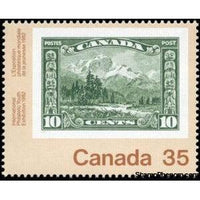 Canada 1982 Mt. Hurd, 10c stamp 1928-Stamps-Canada-StampPhenom