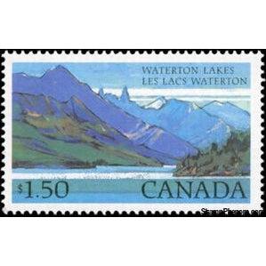 Canada 1982 Waterton Lakes-Stamps-Canada-StampPhenom