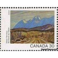 Canada 1982 Yukon Territory - "The Highway near Kluane Lake" (Jackson)-Stamps-Canada-StampPhenom