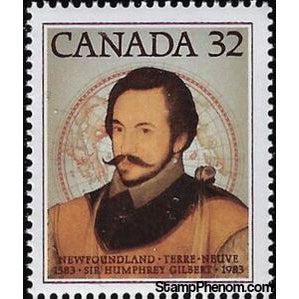 Canada 1983 400th Anniversary of Newfoundland : Sir Humphrey Gilbert-Stamps-Canada-Mint-StampPhenom