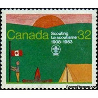 Canada 1983 75th Anniversary of Scouting in Canada-Stamps-Canada-Mint-StampPhenom