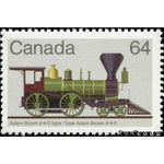 Canada 1983 Western Canadian Railway Locomotive Adam Brown, 1855-Stamps-Canada-Mint-StampPhenom