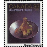 Canada 1984 50th Anniversary of Yellowknife-Stamps-Canada-Mint-StampPhenom