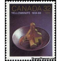 Canada 1984 50th Anniversary of Yellowknife-Stamps-Canada-Mint-StampPhenom