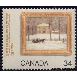 Canada 1985 125th Anniversary of Montreal Museum of Fine Arts-Stamps-Canada-Mint-StampPhenom