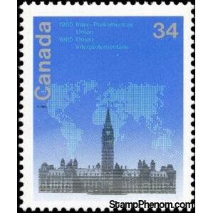 Canada 1985 74th Conference of Inter-Parliamentary Union, Ottawa-Stamps-Canada-Mint-StampPhenom