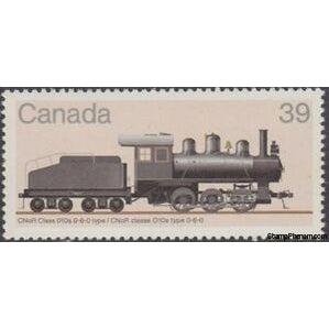 Canada 1985 CNoR Class 010a 0-6-0 Type-Stamps-Canada-Mint-StampPhenom