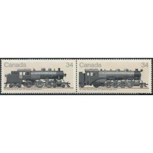 Canada 1985 CP Class P2a / GT Class K2 4-6-4T Type-Stamps-Canada-Mint-StampPhenom