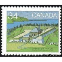 Canada 1985 Castle Hill, Newfoundland, circa 1762-Stamps-Canada-Mint-StampPhenom