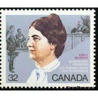 Canada 1985 Emily Murphy (1868-1933)-Stamps-Canada-Mint-StampPhenom